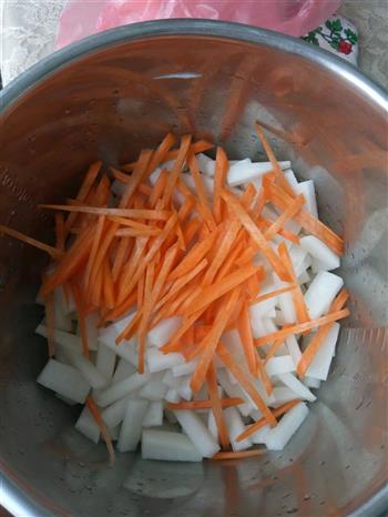 开胃萝卜条的做法步骤2