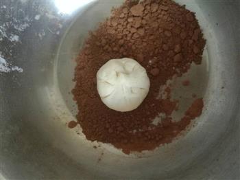 蘑菇豆沙馒头-以假乱真的萌食小点的做法图解7