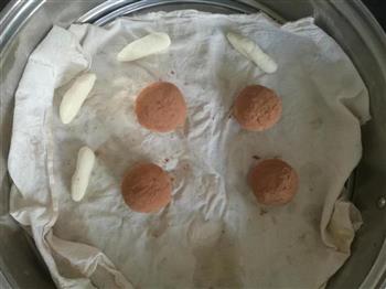 蘑菇豆沙馒头-以假乱真的萌食小点的做法图解9
