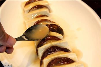 豆腐蒸仙姑片素心居静营养飘香素菜的做法图解10