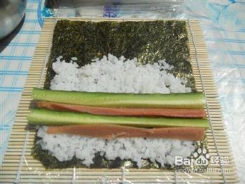 简易寿司的做法图解4