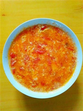 番茄蛋汤的做法步骤5