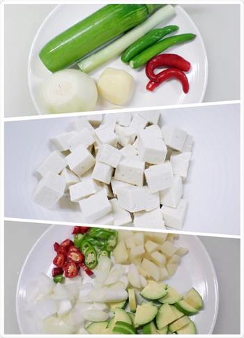 家常韩国大酱汤的做法步骤1