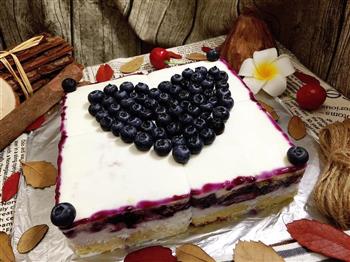 蓝莓慕斯蛋糕的做法图解48