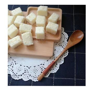 美味甜品-椰丝牛奶小方的做法步骤9