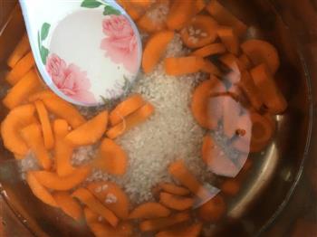 宝宝辅食胡萝卜米糊的做法图解2
