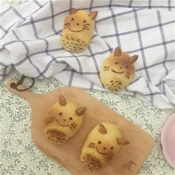 小龙猫蜂蜜面包的做法步骤10