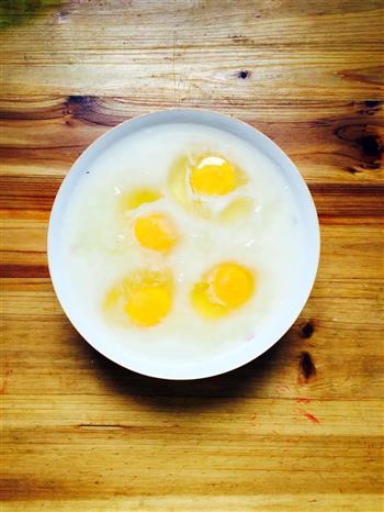 营养早餐-葱花鸡蛋饼的做法步骤2