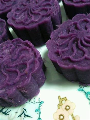 蜂蜜紫薯糕的做法图解3