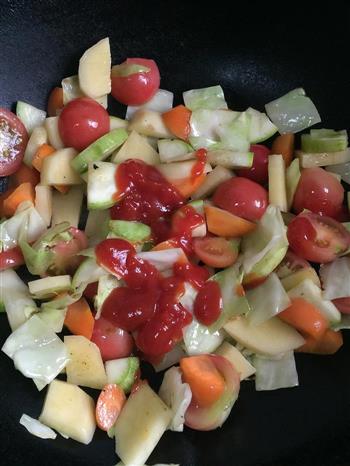 意大利面番茄蔬菜汤的做法图解4