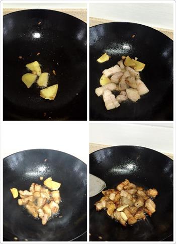 砂锅鹌鹑蛋红烧肉煲的做法步骤3