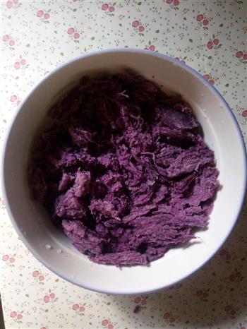 简易紫薯糕的做法步骤3
