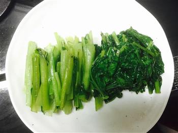 清炒小松菜的做法步骤5