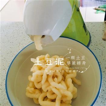 宝宝辅食-清蒸土豆虾球的做法步骤1