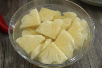 菠萝酸甜排骨的做法步骤3