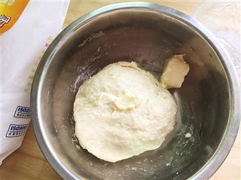 红豆奶酥墨西哥面包的做法步骤4