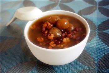 红豆薏米桂圆粥-去湿佳品的做法图解5
