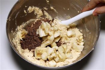 完美口感的香蕉巧克力麦芬的做法步骤11