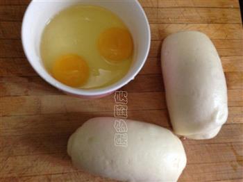 蛋煎馒头片的做法步骤1