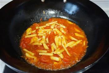 土豆西红柿汤面的做法图解7