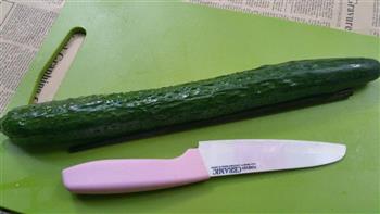 夏天里的开胃菜-蓑衣黄瓜的做法步骤3