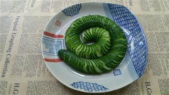 夏天里的开胃菜-蓑衣黄瓜的做法步骤8
