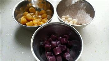 纯手工芋圆红豆沙的做法步骤11