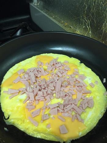 Omelet 美式鸡蛋卷的做法步骤5