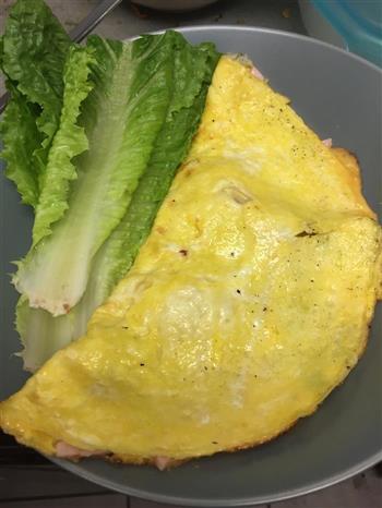 Omelet 美式鸡蛋卷的做法步骤7