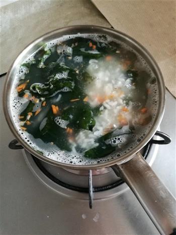 海带蔬菜粥的做法步骤5