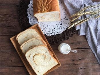 面包机版肉松吐司面包的做法步骤15