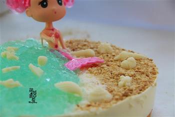 夏日最旺的人气沙滩-海洋慕斯蛋糕的做法步骤15