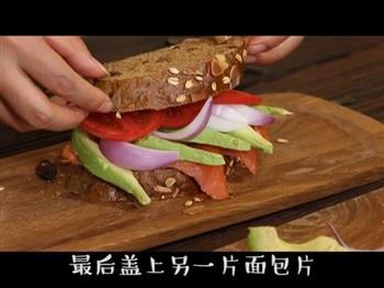 瘦身牛油果三明治的做法步骤6