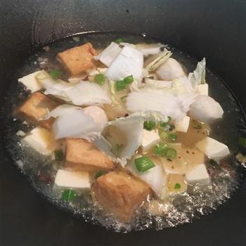 海陆味噌汤的做法步骤5