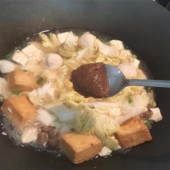 海陆味噌汤的做法步骤6