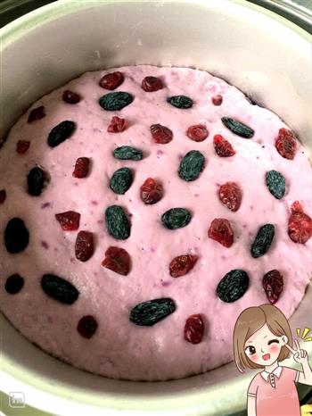 蔓越莓紫薯发糕的做法步骤6