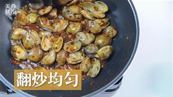 辣炒花蛤的做法步骤12