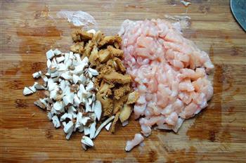 鸡肉猴菇饺子的做法步骤2