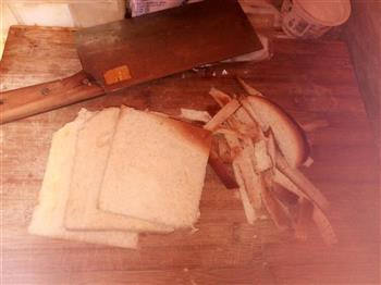 焗布丁面包的做法图解1