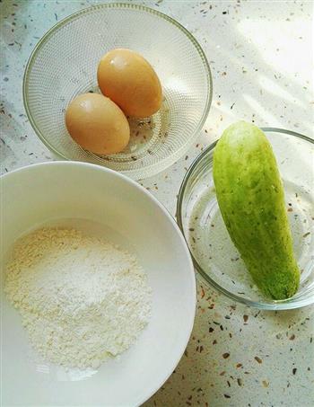 黄瓜丝鸡蛋煎饼的做法步骤1