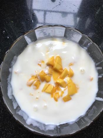 自制酸奶加芒果粒的做法步骤9