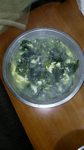 海藻蛋汤的做法图解5
