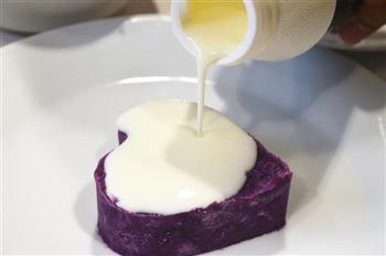 紫薯酸奶燕麦塔的做法步骤6