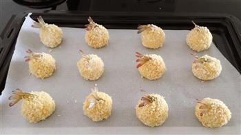 烤箱版一一凤尾虾球的做法步骤9