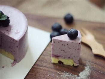 酸奶蓝莓慕斯-用冰箱就可以做的蛋糕的做法图解10