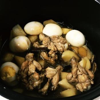 电饭煲土豆焖鸡翅根的做法步骤3