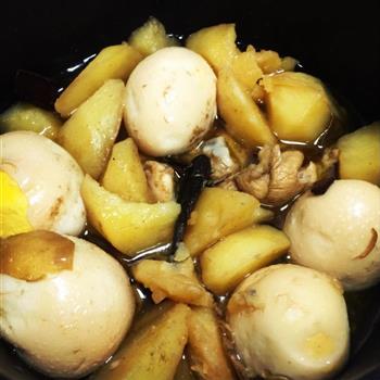 电饭煲土豆焖鸡翅根的做法步骤4