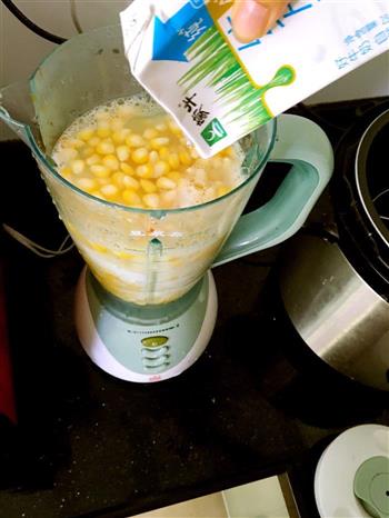 鮮搾奶香玉米汁的做法步骤3