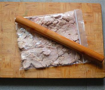 自制肉松面包的做法步骤3
