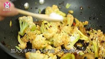 干锅花菜的做法步骤8